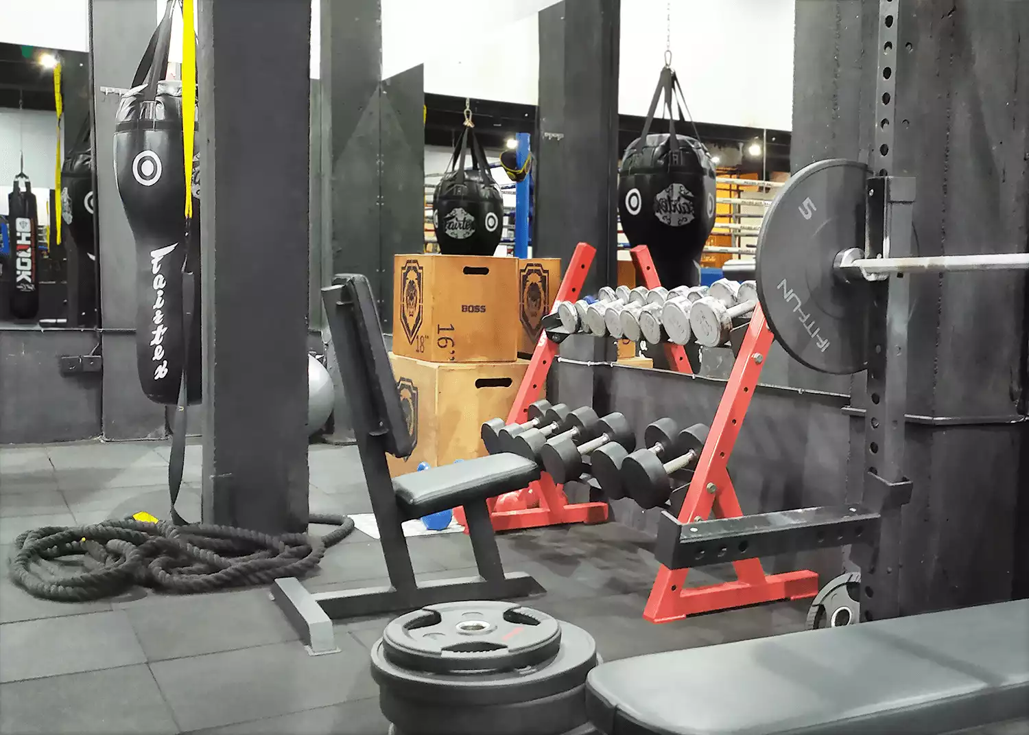 Fitness Equipment at Mejiro Gym Bali